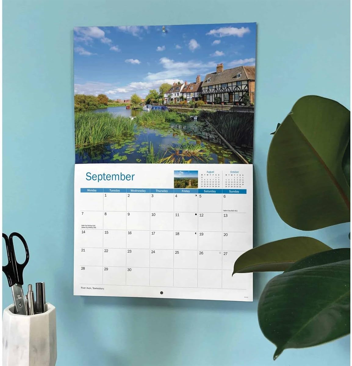 Gloucestershire 2026 A4 Wall Calendar