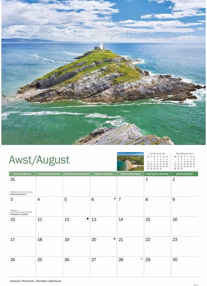 Gower 2026 A4 Wall Calendar