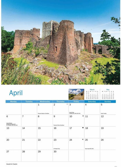 Carousel Worldwide, Herefordshire 2026 A4 Wall Calendar
