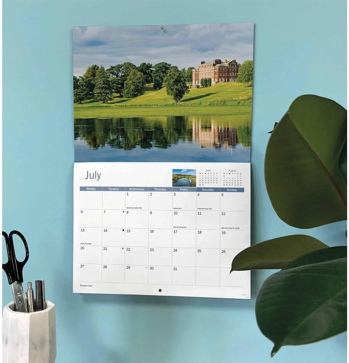 Hertfordshire 2026 A4 Wall Calendar