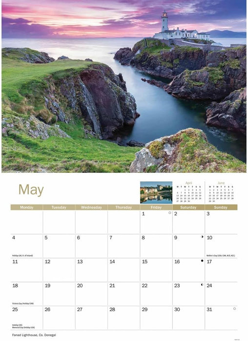 Carousel Worldwide, Ireland 2026 A4 Wall Calendar