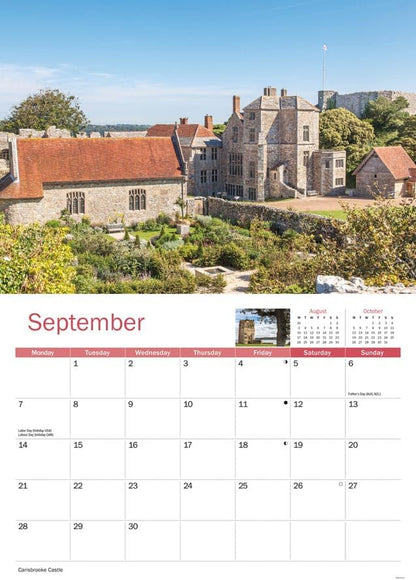 Isle of Wight 2026 A4 Wall Calendar