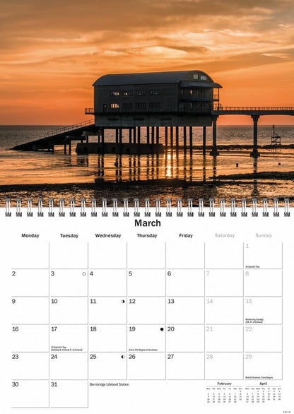 Isle of Wight 2026 A5 Wall Calendar