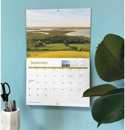 Jurassic Coast 2026 A4 Wall Calendar