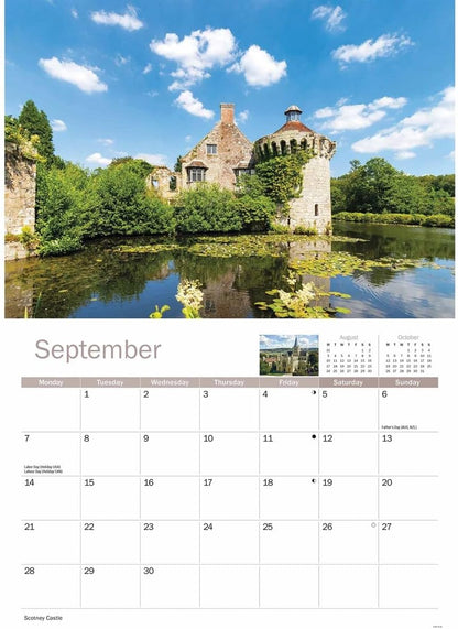 Carousel Worldwide, Kent 2026 A4 Wall Calendar