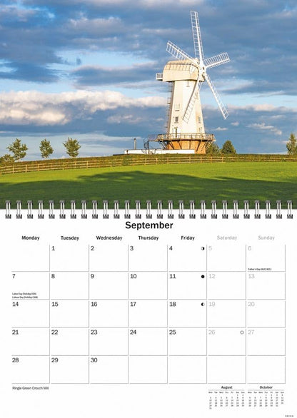 Carousel Worldwide, Kent 2026 A5 Wall Calendar