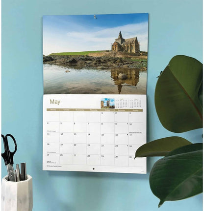 Carousel Worldwide, Kingdom of Fife 2026 A4 Wall Calendar