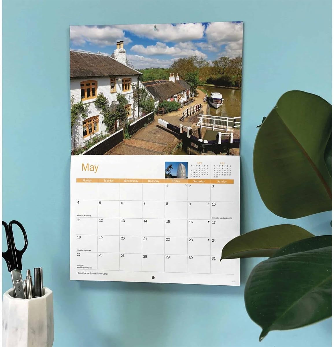 Leicestershire 2026 A4 Wall Calendar