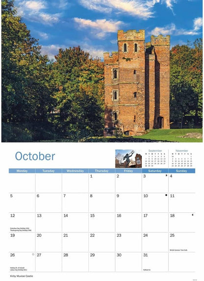 Leicestershire 2026 A4 Wall Calendar