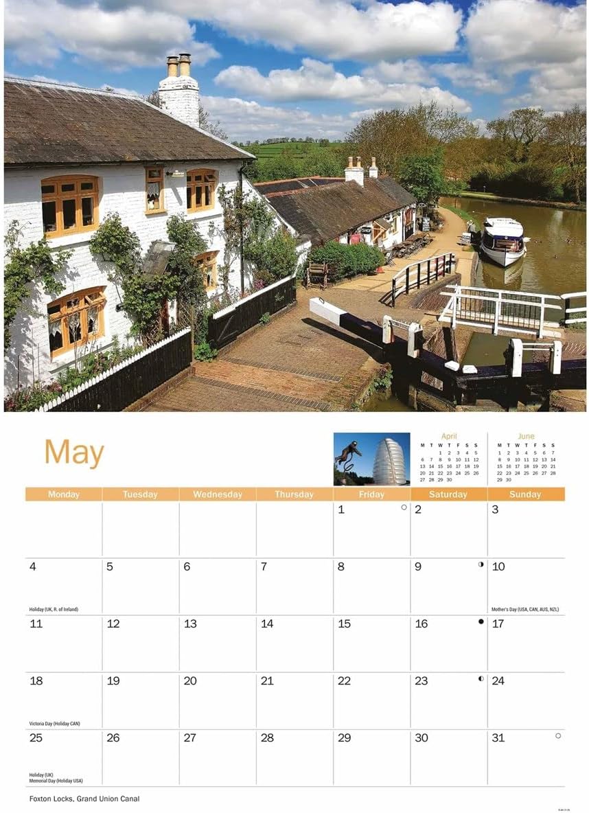 Leicestershire 2026 A4 Wall Calendar