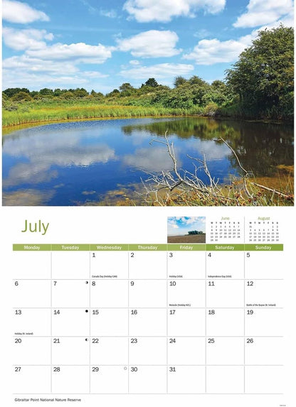 Lincolnshire 2026 A4 Wall Calendar