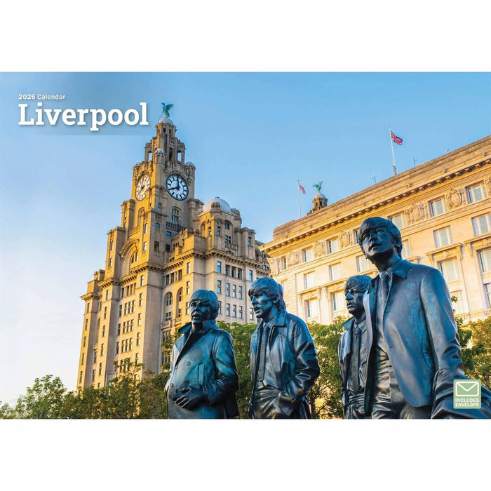 Carousel Worldwide, Liverpool 2026 A4 Wall Calendar