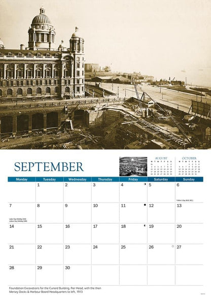 Carousel Worldwide, Liverpool Memories 2026 A4 Wall Calendar