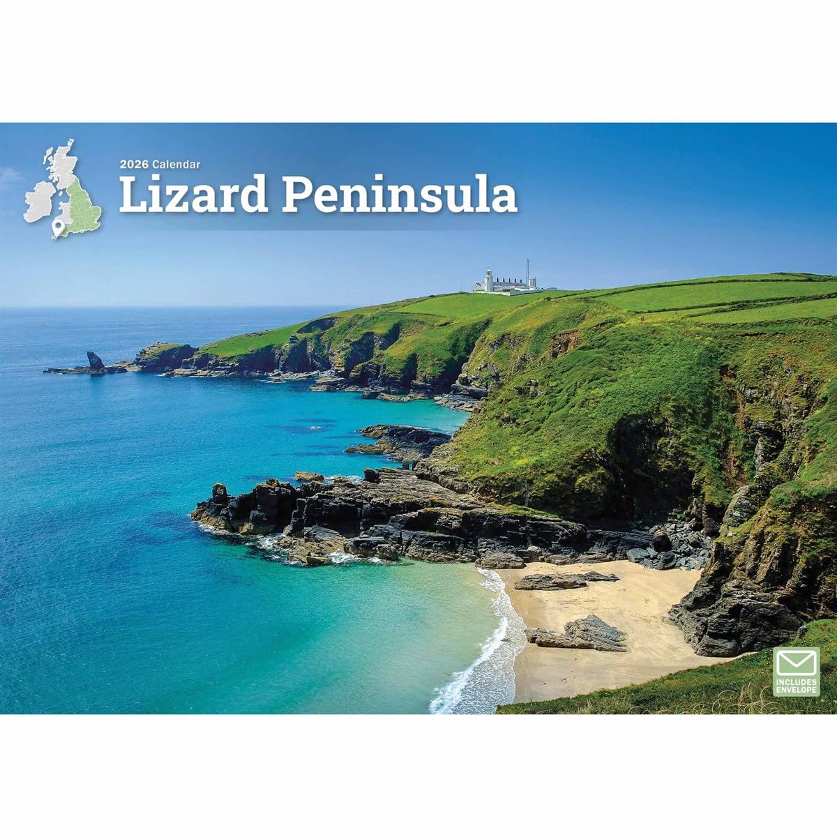 Lizard Peninsula 2026 A4 Wall Calendar