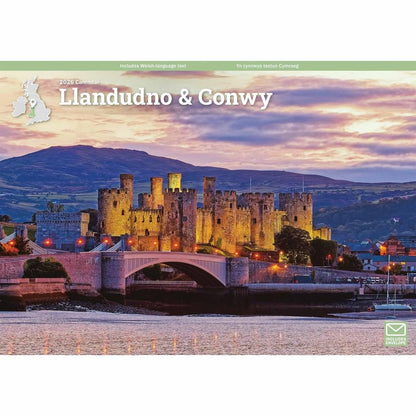 Llandudno and Conwy 2026 A4 Wall Calendar