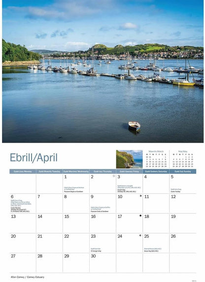Llandudno and Conwy 2026 A4 Wall Calendar