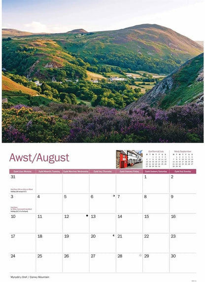 Llandudno and Conwy 2026 A4 Wall Calendar