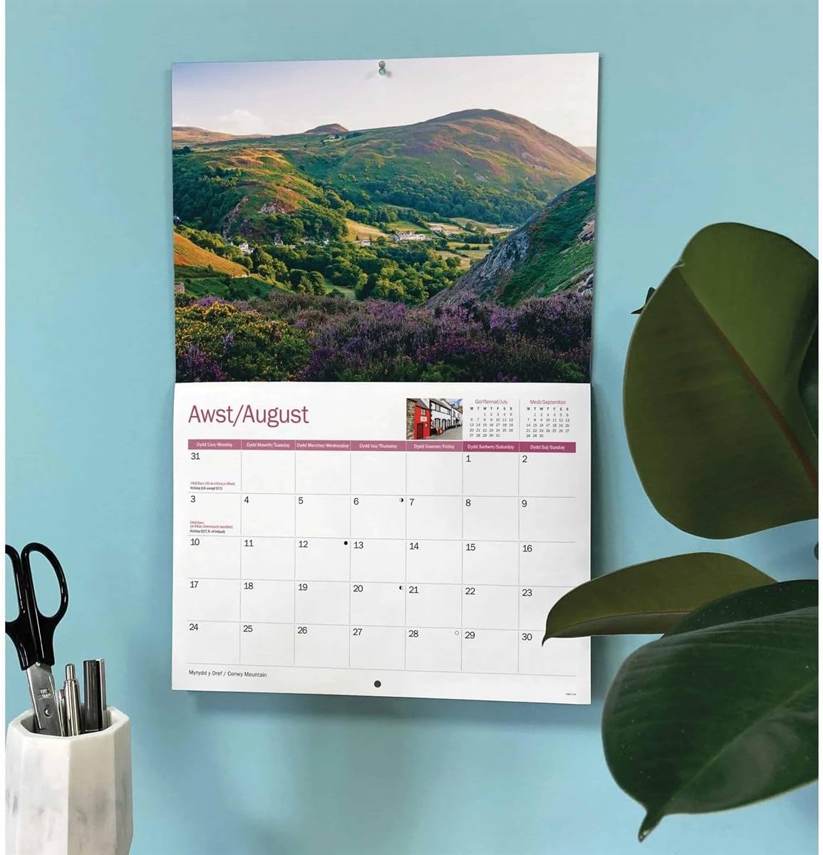 Llandudno and Conwy 2026 A4 Wall Calendar
