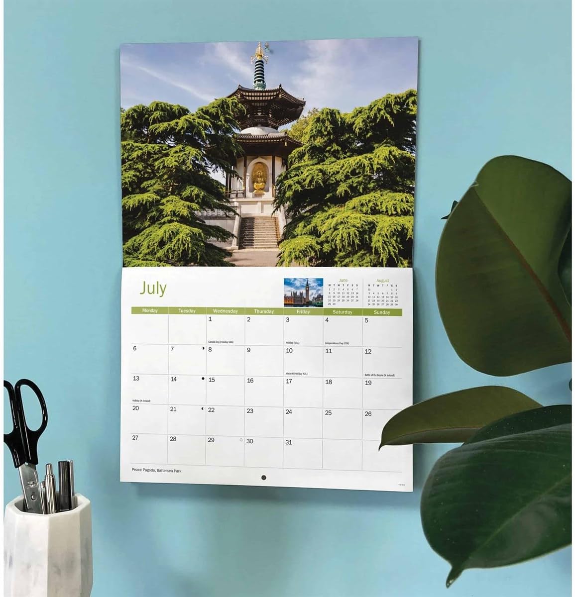 Carousel Worldwide, London 2026 A4 Wall Calendar