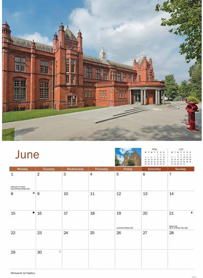Carousel Worldwide, Manchester 2026 A4 Wall Calendar