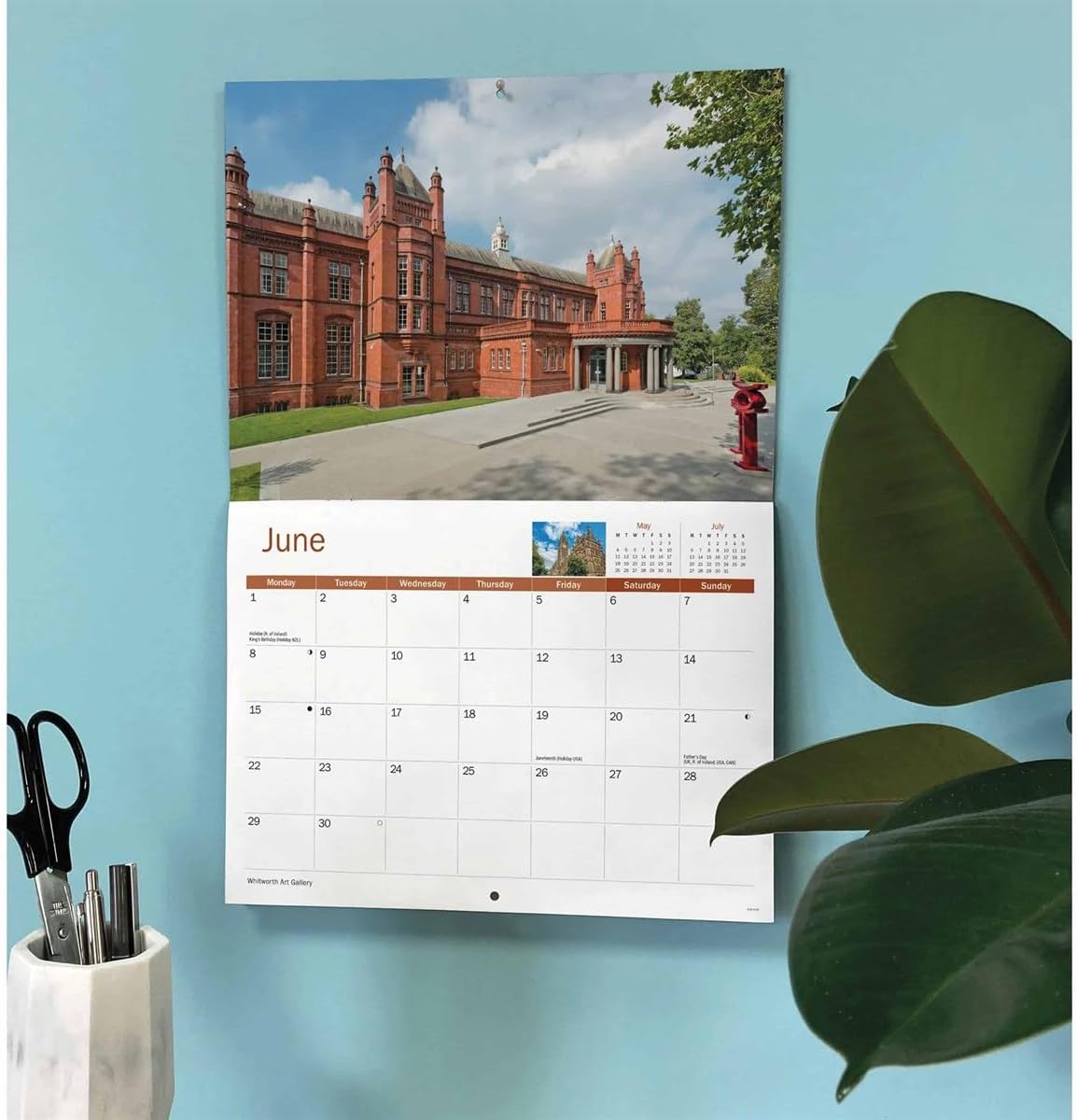 Carousel Worldwide, Manchester 2026 A4 Wall Calendar