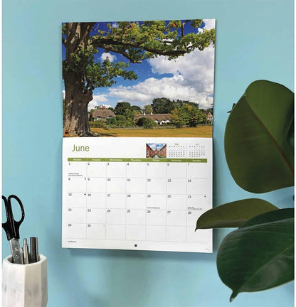 New Forest 2026 A4 Wall Calendar