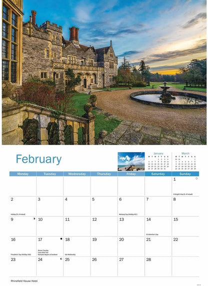 New Forest 2026 A4 Wall Calendar