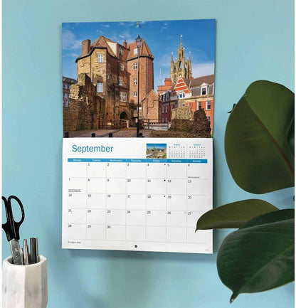 Newcastle 2026 A4 Wall Calendar