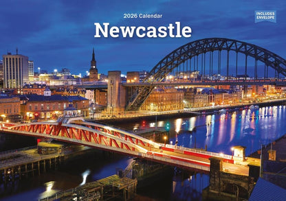Newcastle 2026 A5 Wall Calendar