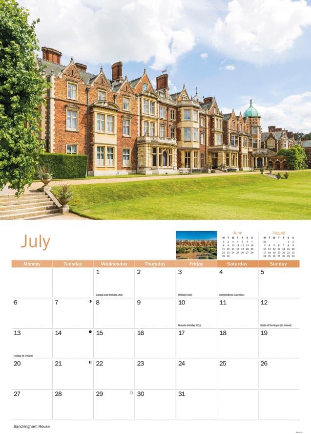 Carousel Worldwide, Norfolk 2026 A4 Wall Calendar