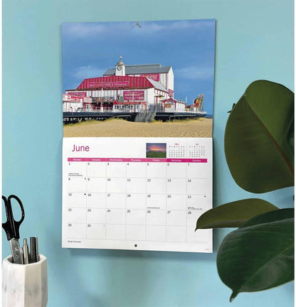 Carousel Worldwide, Norfolk Coast 2026 A4 Wall Calendar