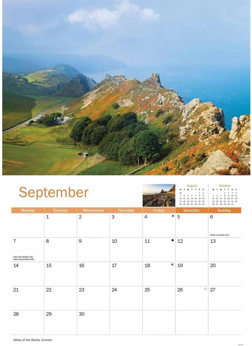 Carousel Worldwide, North Devon 2026 A4 Wall Calendar