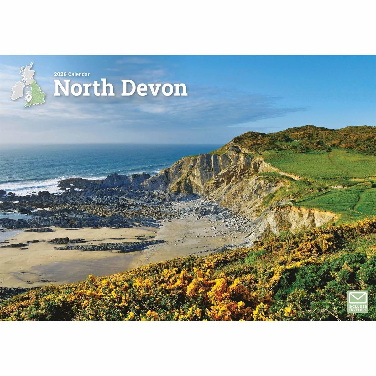 Carousel Worldwide, North Devon 2026 A4 Wall Calendar