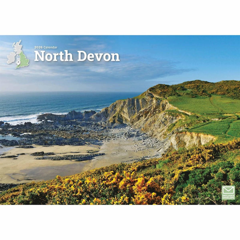 Carousel Worldwide, North Devon 2026 A4 Wall Calendar