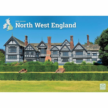 North West England 2026 A4 Wall Calendar