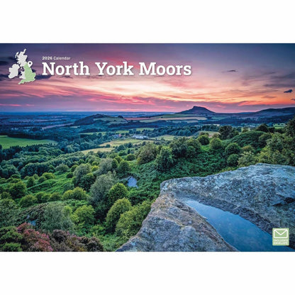 North York Moors 2026 A4 Wall Calendar