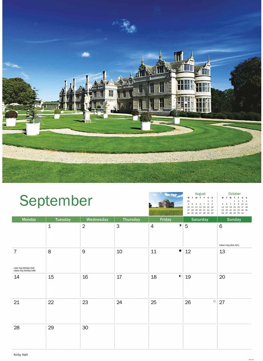 Carousel Worldwide, Northamptonshire 2026 A4 Wall Calendar