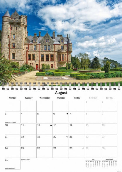 Northern Ireland 2026 A5 Wall Calendar