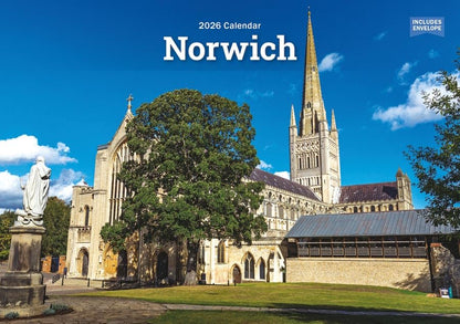 Norwich 2026 A5 Wall Calendar