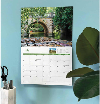 Oxford 2026 A4 Wall Calendar