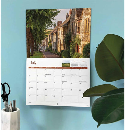 Carousel Worldwide, Oxfordshire 2026 A4 Wall Calendar