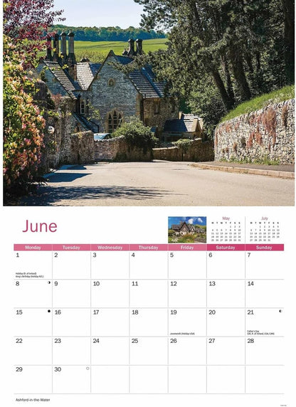 Carousel Worldwide, Peak District 2026 A4 Wall Calendar
