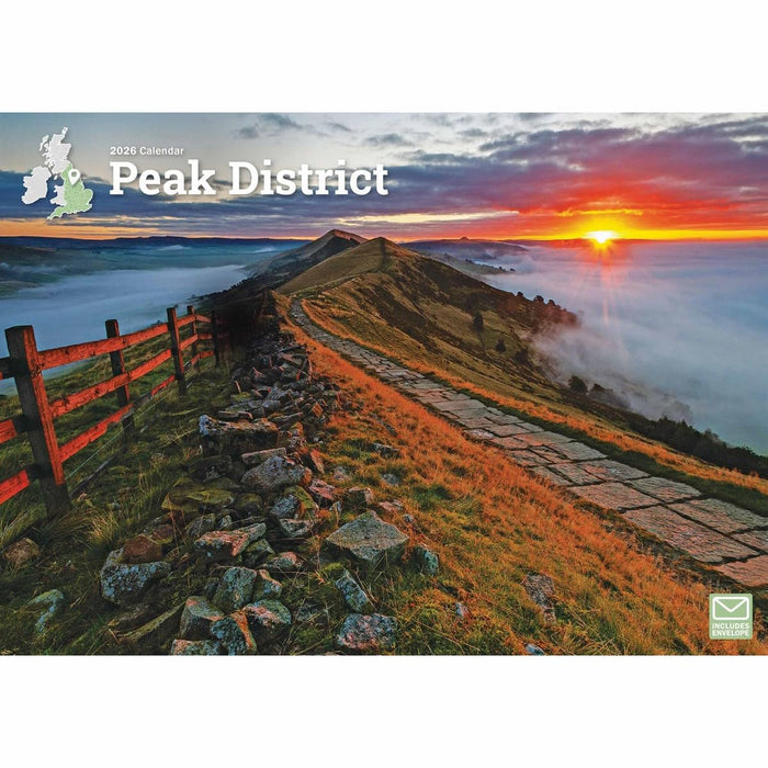 Carousel Worldwide, Peak District 2026 A4 Wall Calendar