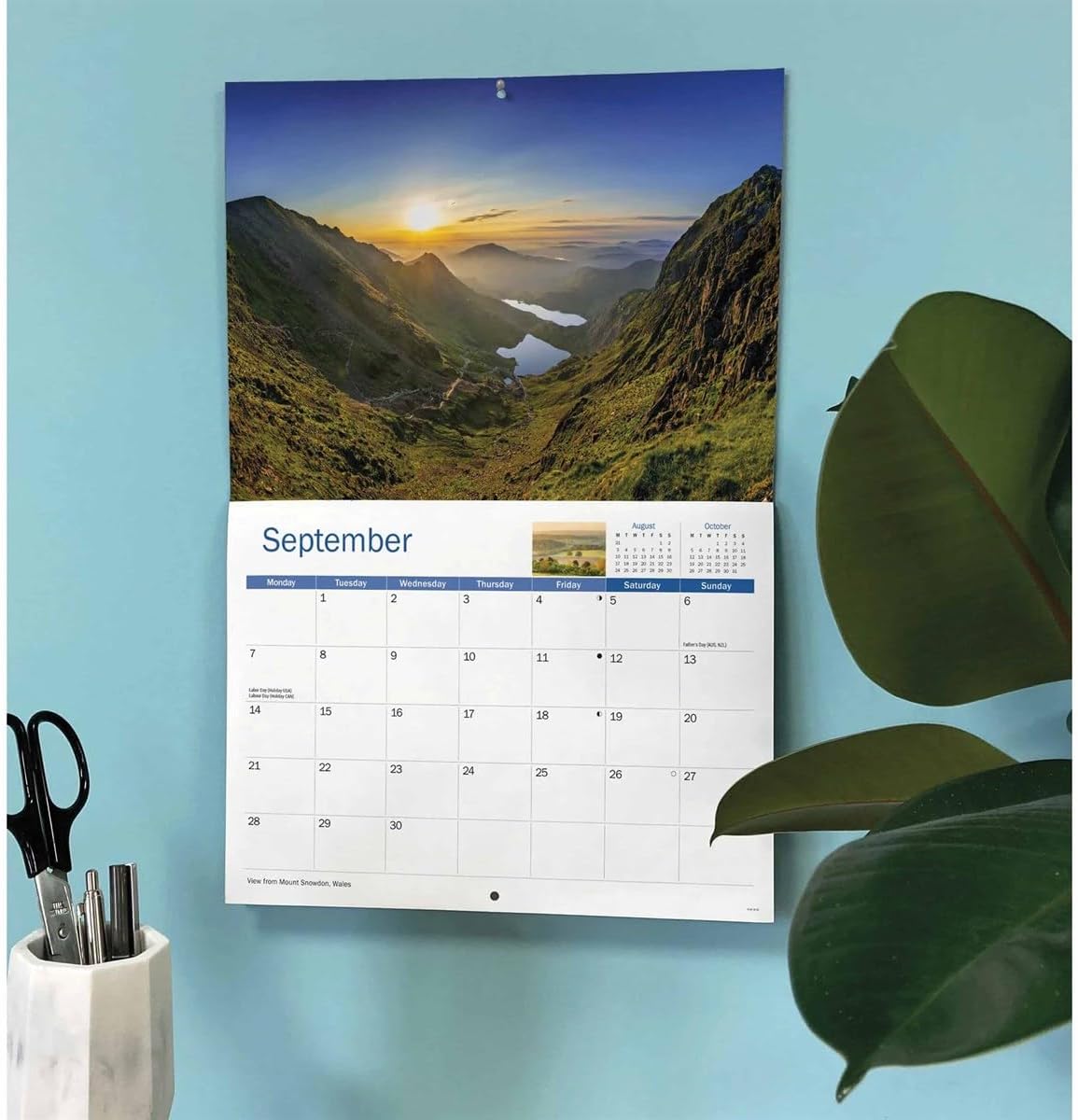 Carousel Worldwide, Rural Britain 2026 A4 Wall Calendar