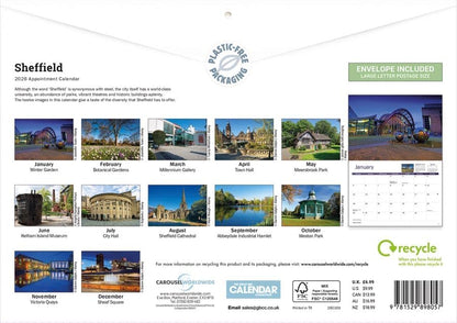 Carousel Worldwide, Sheffield 2026 A4 Wall Calendar