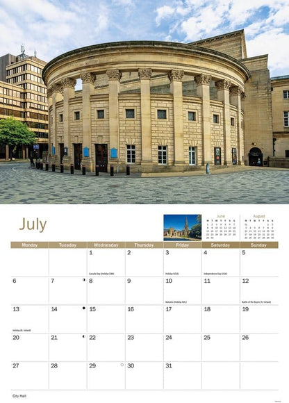 Carousel Worldwide, Sheffield 2026 A4 Wall Calendar