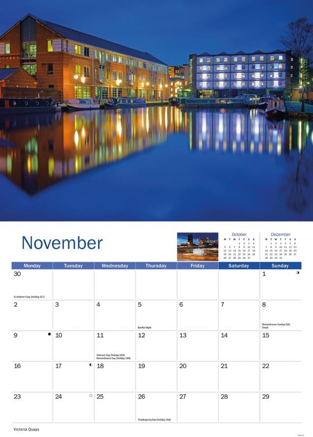 Carousel Worldwide, Sheffield 2026 A4 Wall Calendar
