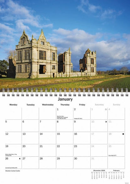 Shropshire 2026 A5 Wall Calendar