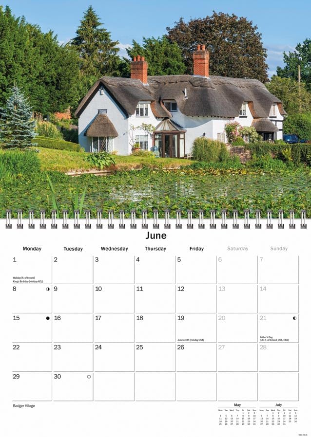 Shropshire 2026 A5 Wall Calendar