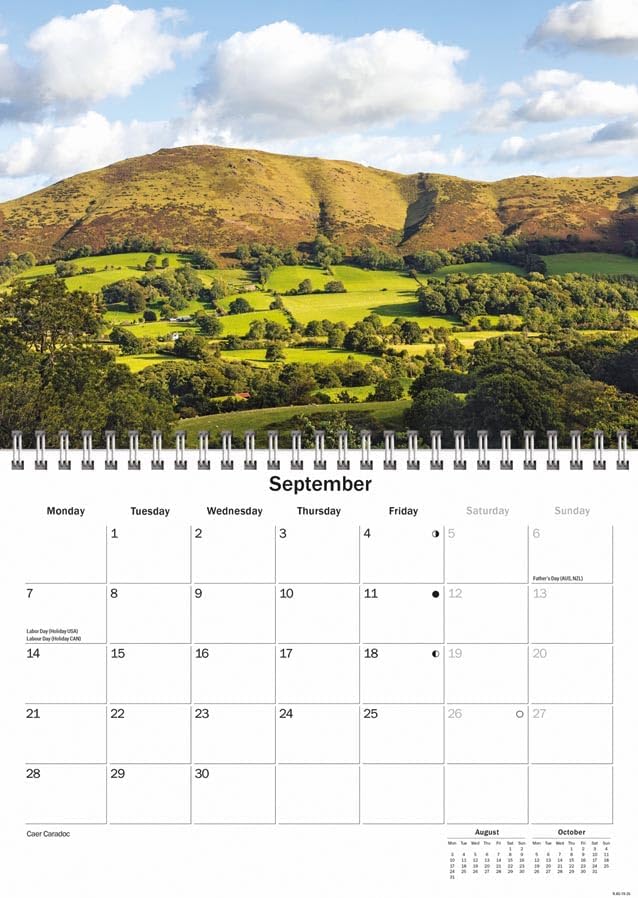 Shropshire 2026 A5 Wall Calendar